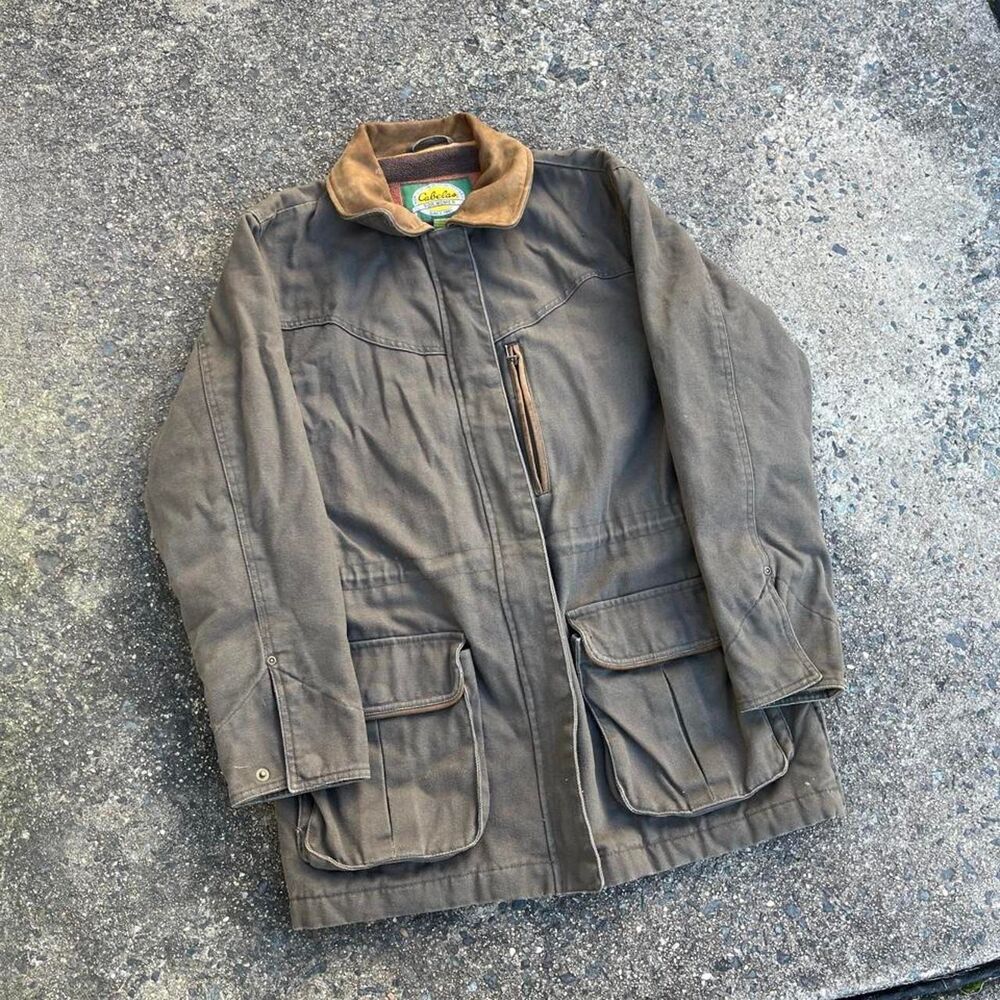 Cabela's Duck Canvas Old Money Y2K Barn Coat